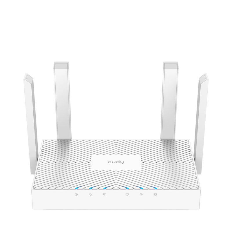 Router-WiFi-Dual-Band-Cudy-WR1300E-AC1200---3-Porte-Gigabit-Ethernet---4-Antenne-Esterne