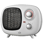 DCG Eltronic PTC0158 stufetta elettrica Interno Grigio 1500 W Riscaldatore ambiente elettrico con ventilatore