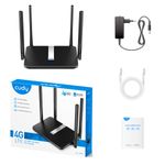 Router-WiFi-Dual-Band-Cudy-LT500-AC1200-4G-LTE---1-porta-Wan-10-100Mbps-e-3-porte-Lan-10-100Mbps---4-antenne-esterne