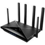 Cudy LT18 Router WiFi 6 AX1800 4G LTE Dual Band - 1x Porta Wan 10/100/1000Mbps e 3 Porte Lan 10/100/1000Mbps - 6 Antenne