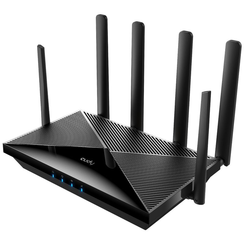 Cudy-LT18-Router-WiFi-6-AX1800-4G-LTE-Dual-Band---1x-Porta-Wan-10-100-1000Mbps-e-3-Porte-Lan-10-100-1000Mbps---6-Antenne