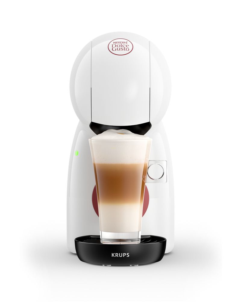 Krups-Piccolo-XS-Nescaf-Dolce-Gusto-KP1A01-Macchina-per-CaffA--Espresso-e-Altre-Bevande-Manuale-Bianco