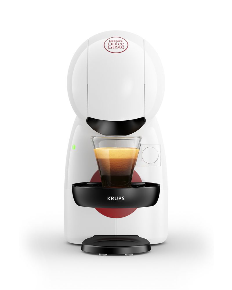 Krups-Piccolo-XS-Nescaf-Dolce-Gusto-KP1A01-Macchina-per-CaffA--Espresso-e-Altre-Bevande-Manuale-Bianco