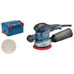 Bosch GEX 40-150 PROFESSIONAL Levigatrice a disco 12000 Giri/min 24000 OPM Nero, Blu, Grigio, Rosso 400 W