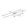 Tescoma-634488-termometro-per-la-cucina-Digitale--50---300-°C-Arancione-Bianco