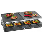 Bomann RG 2279 CB griglia per raclette 1400 W Nero, Grigio