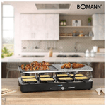 Bomann-RG-2279-CB-griglia-per-raclette-1400-W-Nero-Grigio