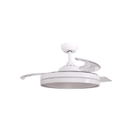 Perenz 7118 B IR Ventilatore da Soffitto White