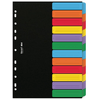 Rexel-Dox-Rexel-D26612-intercalare-Cartella-a-soffietto-espandibile-Nero-Multicolore