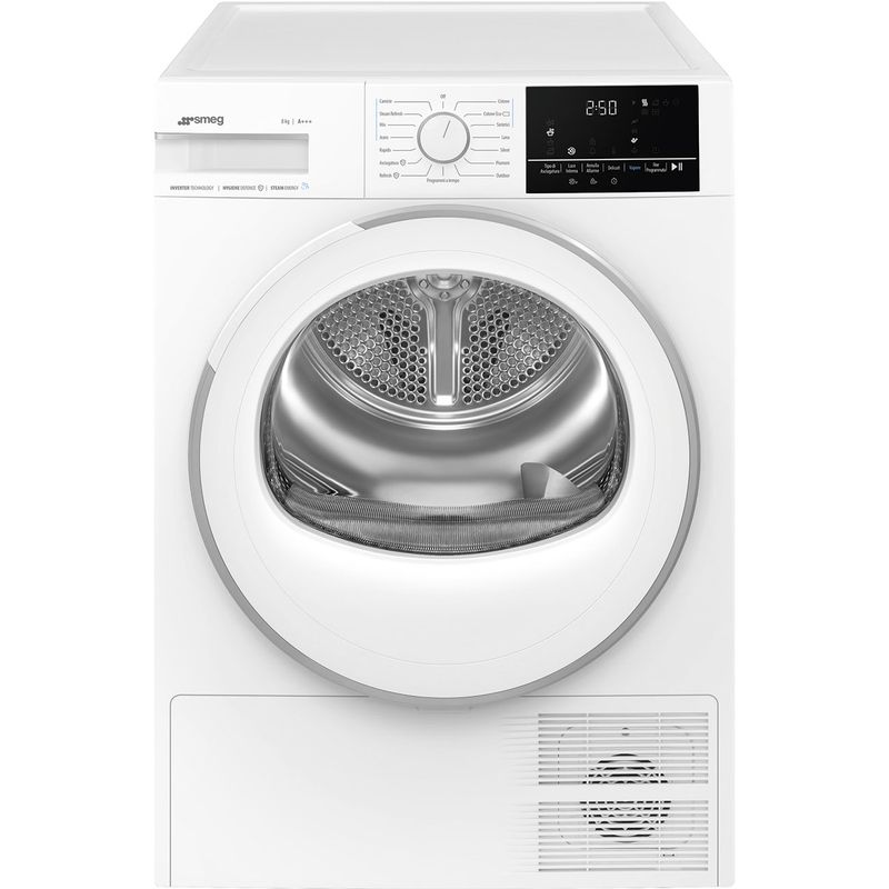 Smeg-DN83SE-asciugatrice-Libera-installazione-Caricamento-frontale-8-kg-A----Bianco