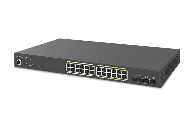 EnGenius-ECS2528FP-switch-di-rete-Gestito-L2-Gigabit-Ethernet--10-100-1000--Supporto-Power-over-Ethernet--PoE--Nero