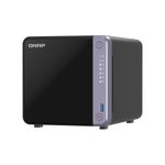 QNAP TS-432X-4G server NAS e di archiviazione Tower Alpine Alpine AL-524 4 GB DDR4 QNAP QTS Nero