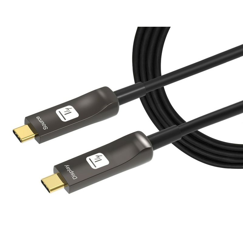 Techly-ICOC-U3C-HY-010-cavo-USB-10-m-USB-C-Nero