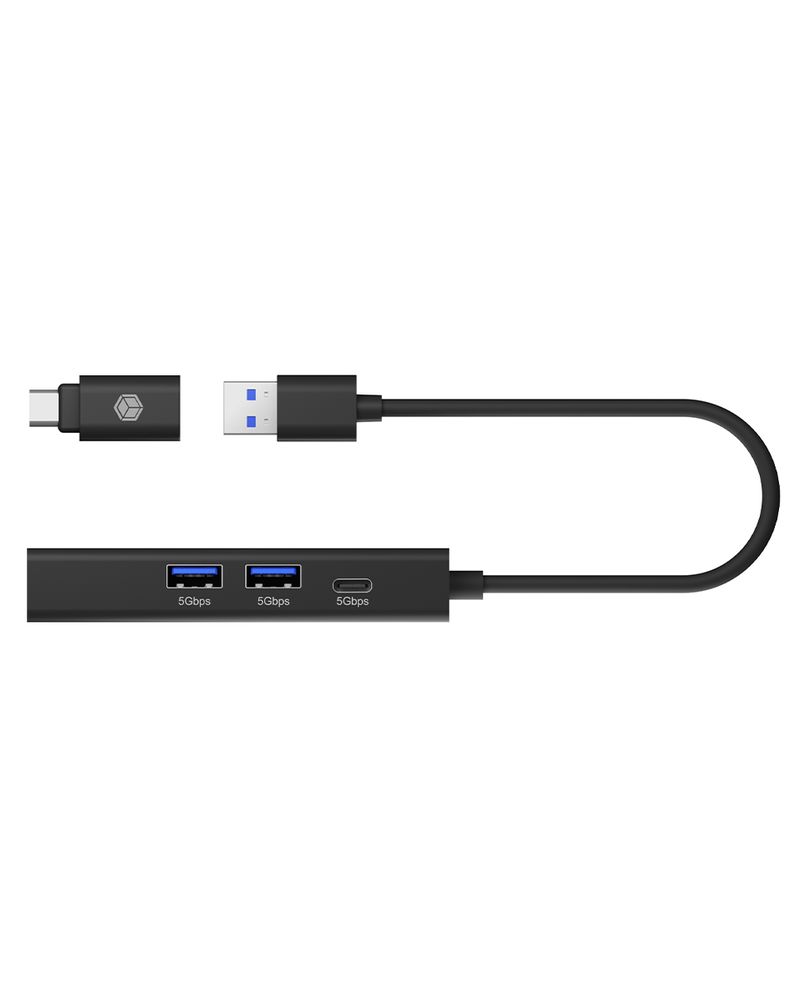 4-in-1-Adapter---USB-3.2-Gen-1-zu-Gigabit-LAN-und-3x-USB-3.2-Gen-1--2x-USB-Type-A-1x-USB-Type-C-1-x-RJ45-Gigabit-Etherne