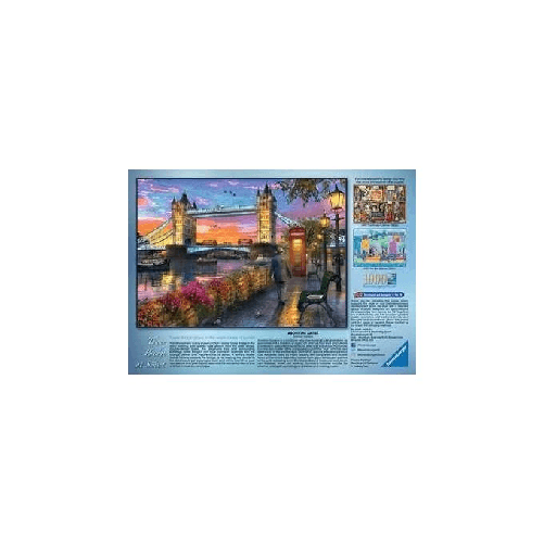 Ravensburger-Tower-Bridge-Puzzle-di-contorno-1000-pz-Arte