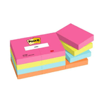 Post-It-7100259506-pouch-autoadesiva-Rettangolo-Blu-Verde-Arancione-Rosa-100-fogli-Autoadesivo