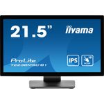 Iiyama Diagonale 21.5"/54.5cm  Auflsung 1920x1080 169  Helligkeit 600cd/m  Kontrast 1.0001 (statisch