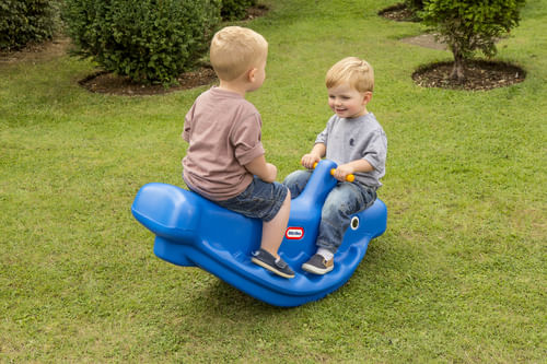 Little-Tikes-Whale-Teeter-Totter-Giocattolo-a-dondolo