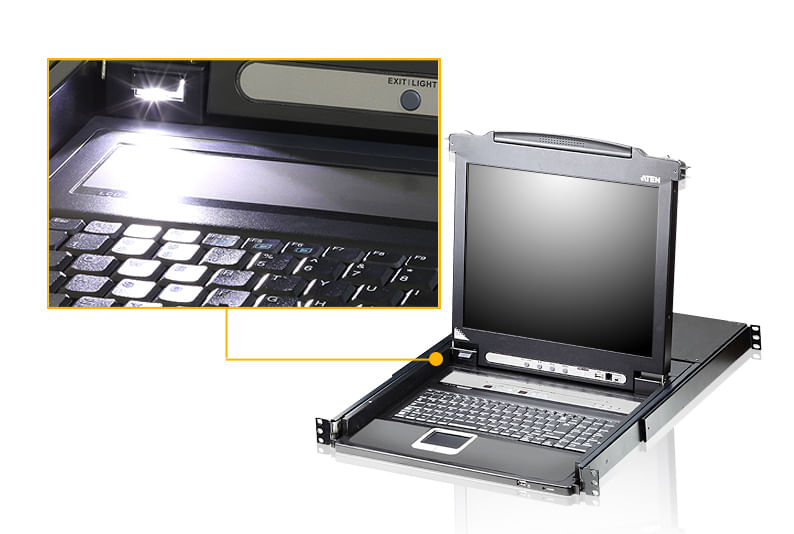 Schwarz-17--LCD--1280-x-102475Hz-DDC2B-Hotkeys-OSD-Pushbutton-daisy-Chain-Port--up-to-512-PC--incl.-Steckernetzteil-220V