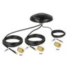 Delock-Antenna-GPS-GSM-multibanda-LTE-UMTS-3-connettori-SMA-omnidirezionali-per-montaggio-su-tetto-nero-all-aperto