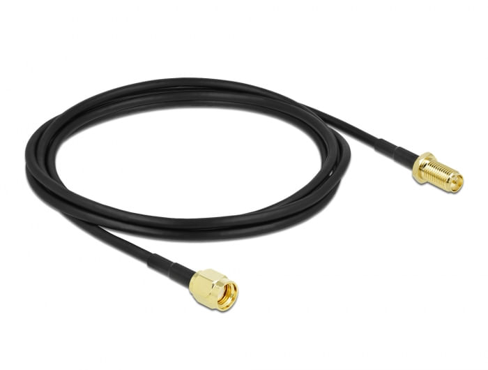 Anschlsse-1-x-RP-SMA-Stecker--1-x-RP-SMA-Buchse--Impedanz-50-Ohm--Kabeltyp-LMR100--Kabelart-koaxial--Kabeldmpfung-099-dB