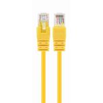 Cablexpert Gembird PP6U-0.25M/Y cavo di rete Giallo 0,25 m Cat6 U/UTP (UTP)