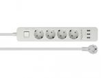 Kabellnge-ca.-15-m--Anschlsse-Eingang-1-x-Stecker-CEE-7-7---Ausgang-4-x-Steckdose-CEE-7-3-3-x-USB-Typ-A-Buchse--Nennstro