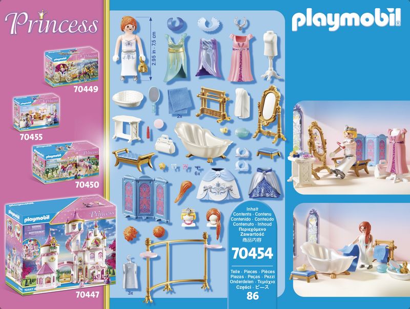 Playmobil-Princess---Camerino-con-bagno--70454-