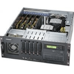 Supermicro 842XTQ-R606B Supporto Nero 600 W