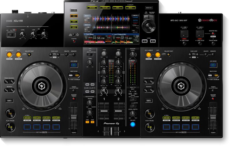 Pioneer-XDJ-RR-controller-per-DJ-Nero-2-canali