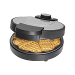 Bomann WA 1365 CB 6 waffle 1000 W Nero, Acciaio inossidabile