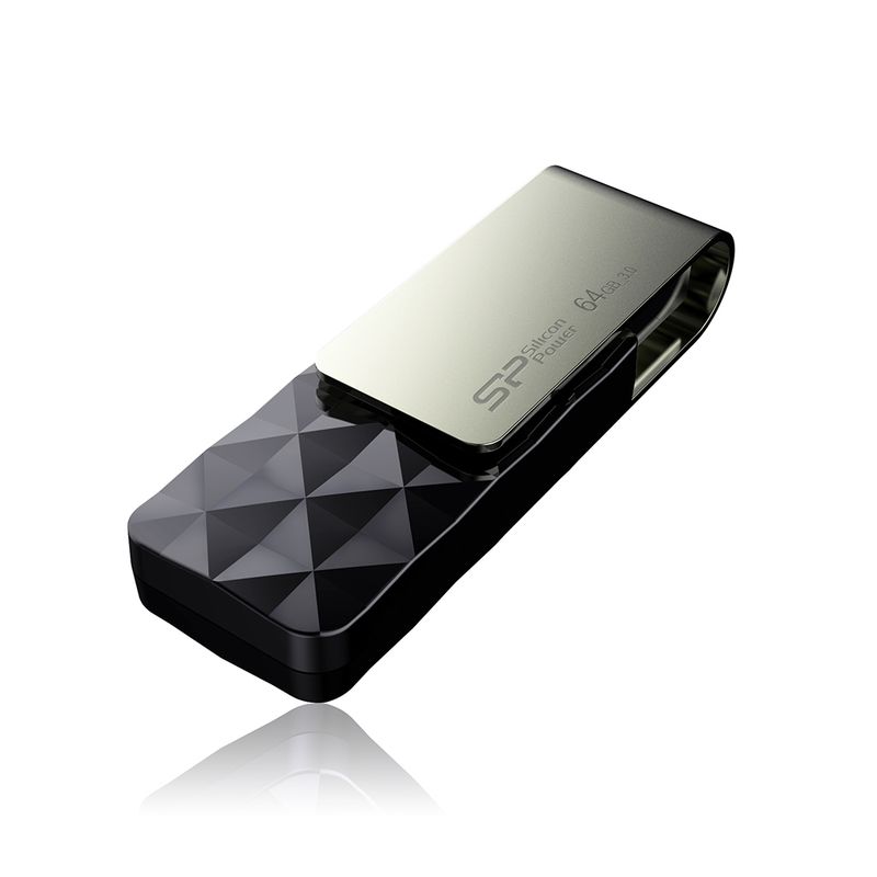 Silicon-Power-Blaze-B30-unitA -flash-USB-64-GB-USB-tipo-A-3.2-Gen-1--3.1-Gen-1--Nero