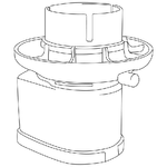 Hydor Ricambio Motore per Skimmer Slim-Skim Nano