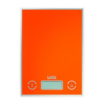 Laica KS1050 Bilancia da cucina elettronica Arancione Superficie piana Rettangolo