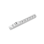 Bachmann 333.411 unità di distribuzione dell'energia (PDU) 6 presa(e) AC 1U Grigio, Argento