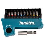 Makita E-03567 Set di punte a torsione 11 pezzi benzina medie