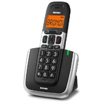 Brondi-Bravo-Platinum-Telefono-DECT-Nero-Argento