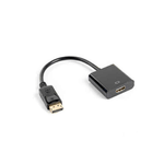 Lanberg AD-0009-BK cavo e adattatore video 0,1 m DisplayPort HDMI tipo A (Standard) Nero