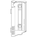 Hydor Ricambio Supporto per Filtro Crystal 200-300-55-80