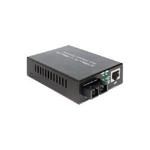 Delock Medien Konverter 100Base-FX SC SM 1310 nm 20 kmMit diesem Fast Ethernet Medienkonverter von Delock knnen Sie Ihr