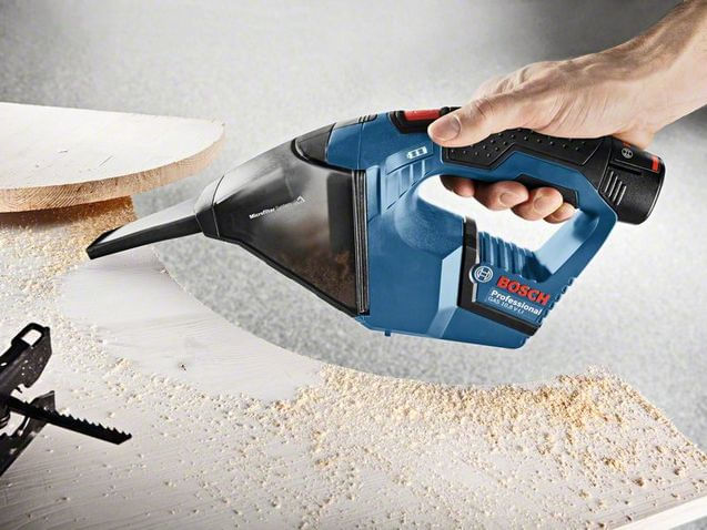 Bosch-GAS-108-V-LI-aspirapolvere-senza-filo-Blu-Senza-sacchetto