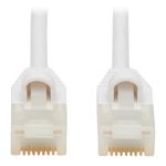 Tripp-Lite Tripp Lite N261AB-S07-WH cavo di rete Bianco 2,13 m Cat6a U/UTP (UTP)