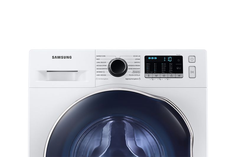 Samsung-WD8NK52E0AW-Lavasciuga-Slim-Classe-energetica-F-Capacita--di-carico-8-5-Kg-Centrifuga-1200-giri-Profondita--456-cm-Motore-DIT-Vapore-Igenizzante-