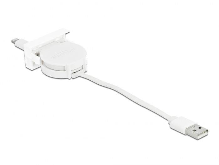 Anschlsse-1-x-USB-2.0-Typ-A-Stecker-1-x-8-Pin-Lightning-Stecker--Drahtquerschnitt-Ladekabel-24-AWG-Datenkabel-30-AWG--Fl