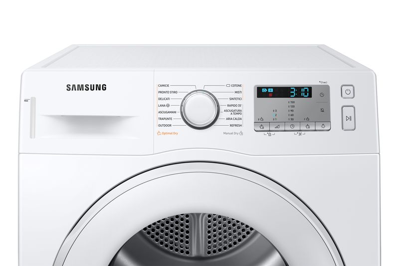 Samsung-DV80TA020TH-asciugatrice-Libera-installazione-Caricamento-frontale-8-kg-A---Acciaio-Bianco