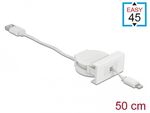 Anschlsse-1-x-USB-2.0-Typ-A-Stecker-1-x-8-Pin-Lightning-Stecker--Drahtquerschnitt-Ladekabel-24-AWG-Datenkabel-30-AWG--Fl