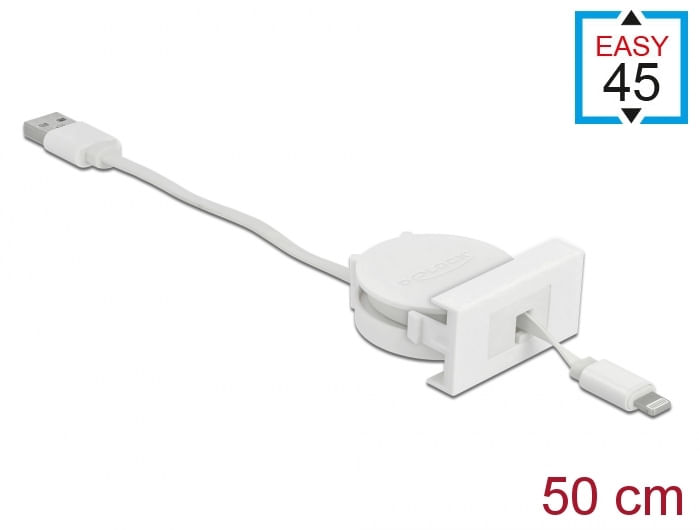Anschlsse-1-x-USB-2.0-Typ-A-Stecker-1-x-8-Pin-Lightning-Stecker--Drahtquerschnitt-Ladekabel-24-AWG-Datenkabel-30-AWG--Fl