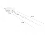 Anschlsse-1-x-USB-2.0-Typ-A-Stecker-1-x-8-Pin-Lightning-Stecker--Drahtquerschnitt-Ladekabel-24-AWG-Datenkabel-30-AWG--Fl