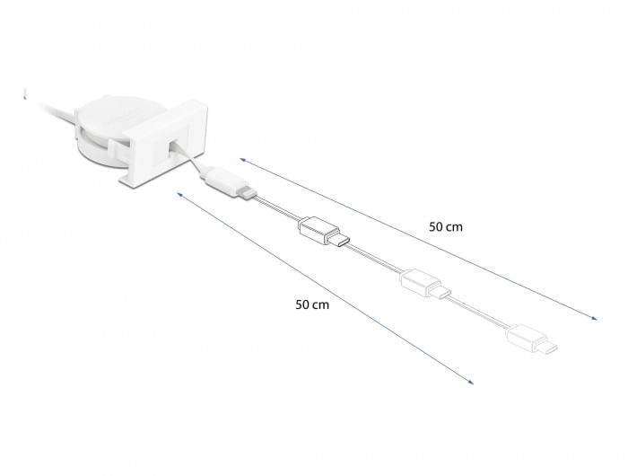 Anschlsse-1-x-USB-2.0-Typ-A-Stecker-1-x-8-Pin-Lightning-Stecker--Drahtquerschnitt-Ladekabel-24-AWG-Datenkabel-30-AWG--Fl