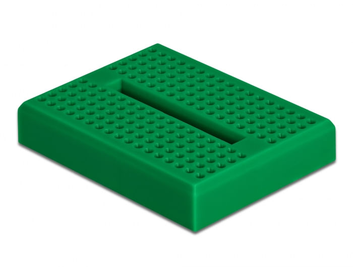 Delock-mini-breadboard-sperimentale-170-contatti-verde